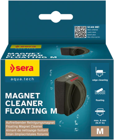 sera Magnet Cleaner Floating - M 8 mm Glass