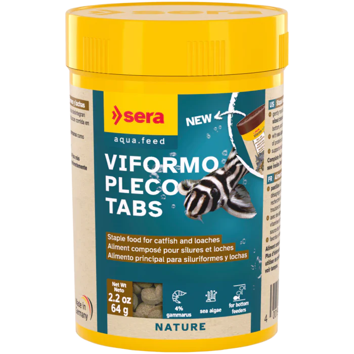 Sera Viformo Pleco Tabs - Sera Viformo Pleco Tabs 100 ml 2.2 oz (64 g)