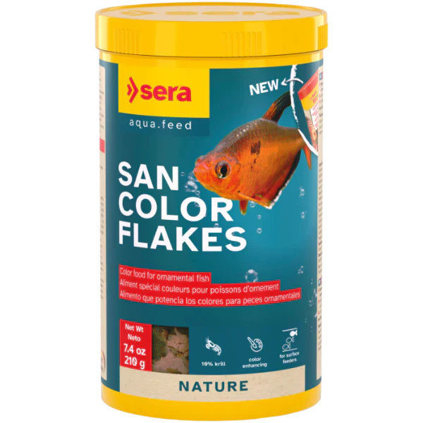 Sera San Nature Color Flakes - 1000 ml (210 g)